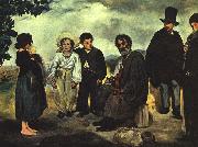 Edouard Manet The Old Musician oil